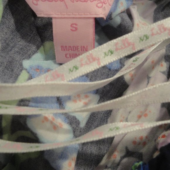 Lilly Pulitzer Quincy Dress in the Foxy Foxglove Pattern Women's Size S… - Picture 10 of 13